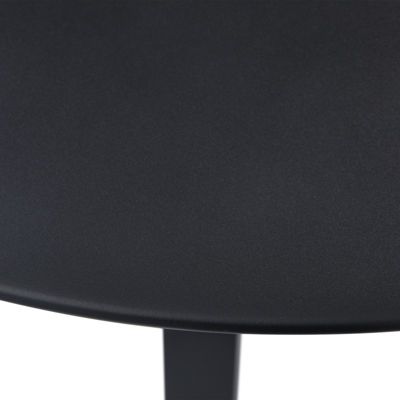 Veba - Halo table de jardin ronde - Noir