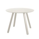 Veba - Halo table de jardin ronde -Beige