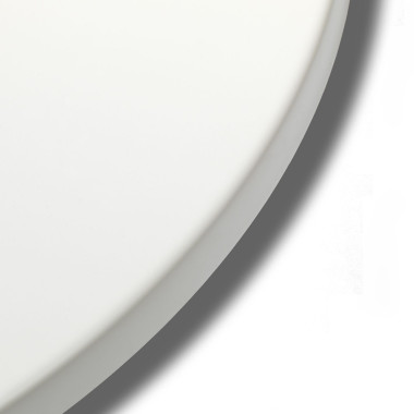 Veba - Berlin table de bistrot Blanc long 700