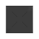 Veba - HPL Plateau carré de table Noir