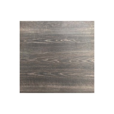 Veba - HPL Plateau de table carré Riverwashed Wood HPL