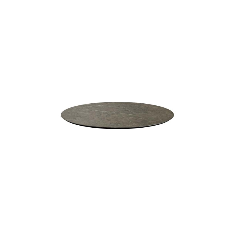 Veba - HPL Plateau de table rond Midnight Marble