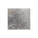 Veba - Infinity table de bistrot avec piètement noir + plateau carré HPL Galaxy Marble