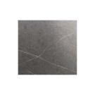 Veba - Infinity table de bistrot avec piètement noir + plateau carré HPL Midnight Marble