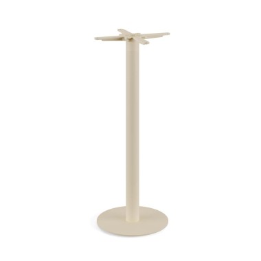 Veba - Urban mange debout avec piètement sable + plateau carré HPL Midnight Marble