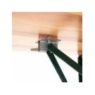Veba - 1 table & 2 bancs pliables - Profondeur 700 mm