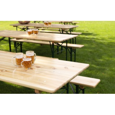 Veba - Table de brasseur  qualité brasserie lot de 2 prof 800