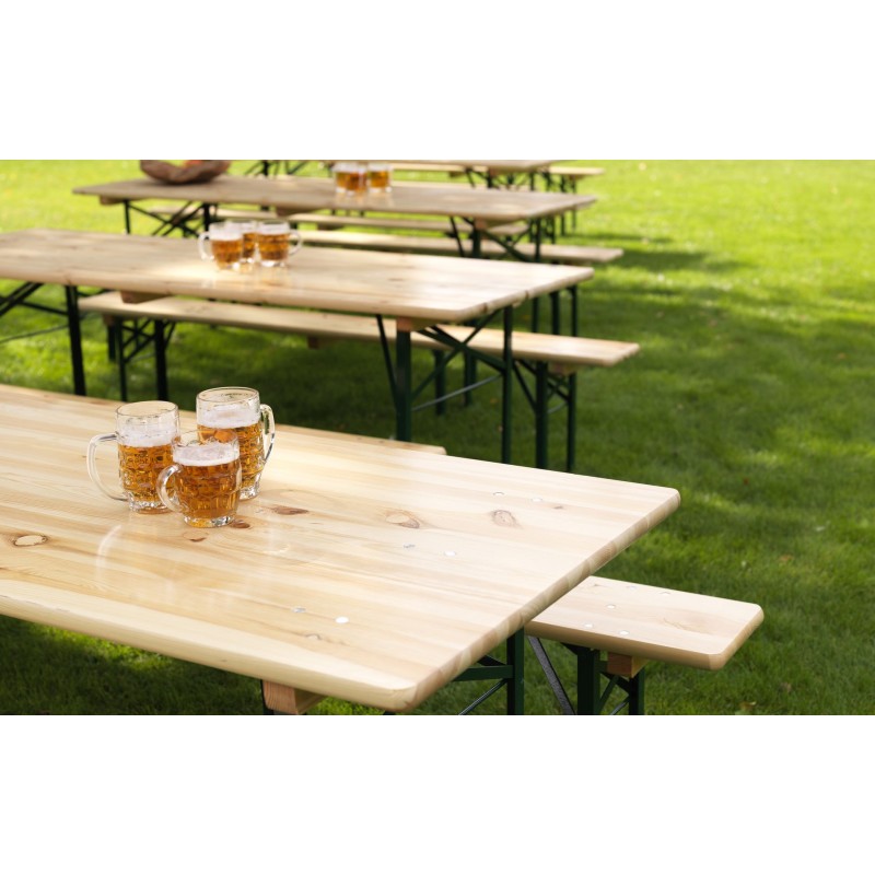 Veba - Table de brasseur  qualité brasserie lot de 2 prof 800