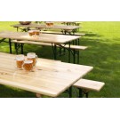 Veba - Table de brasseur  qualité brasserie lot de 2 prof 800