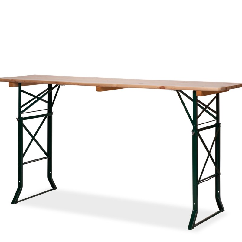 Veba - Set de réhausse de table de brasseur - cornières d'angle en acier