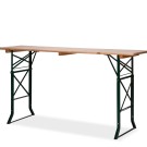 Veba - Set de réhausse de table de brasseur - cornières d'angle en acier