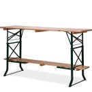 Veba - Set de réhausse de table de brasseur - cornières d'angle en acier