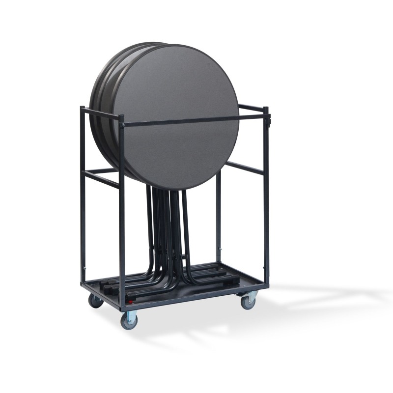 Veba - Petit chariot de transport pour tables hautes