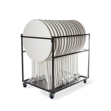 Veba - Grand chariot de transport pour tables hautes