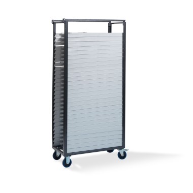 Veba - Chariot de transport pour 30 chaises pliantes de mariage