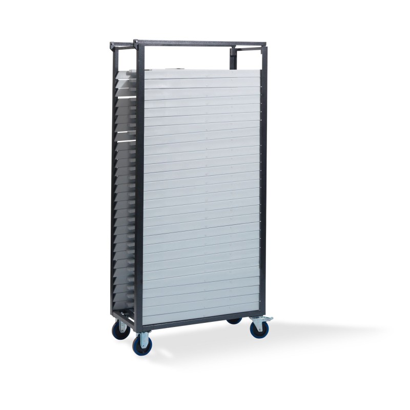 Veba - Chariot de transport pour 30 chaises pliantes de mariage