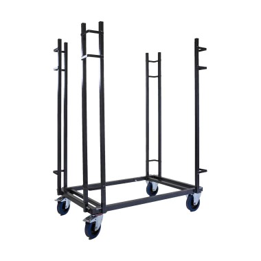 Veba - Chariot de transport pour tables de banquet rectangulaires dimensions ajustables