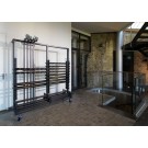 Veba - Grand chariot de transport pour 10 porte-manteaux complets