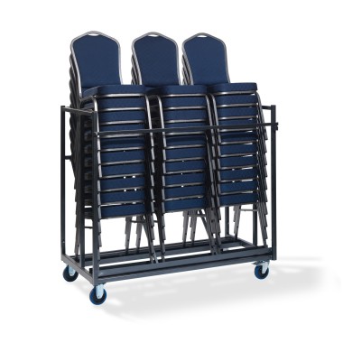 Veba - Chariot de transport pour 30 chaises empilables