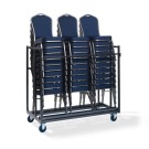 Veba - Chariot de transport pour 30 chaises empilables