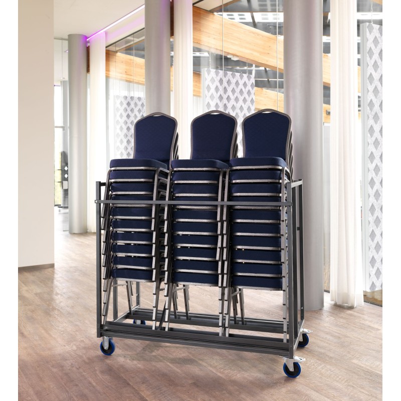 Veba - Chariot de transport pour 30 chaises empilables