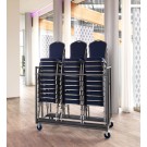 Veba - Chariot de transport pour 30 chaises empilables