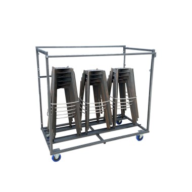 Veba - Chariot de transport pour max 27 chaises de mariage