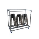 Veba - Chariot de transport pour max 27 chaises de mariage