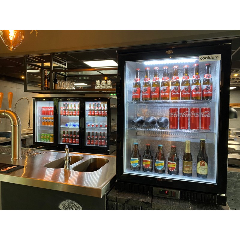 Veba - Réfrigérateur de bar avec 1 porte vitrée