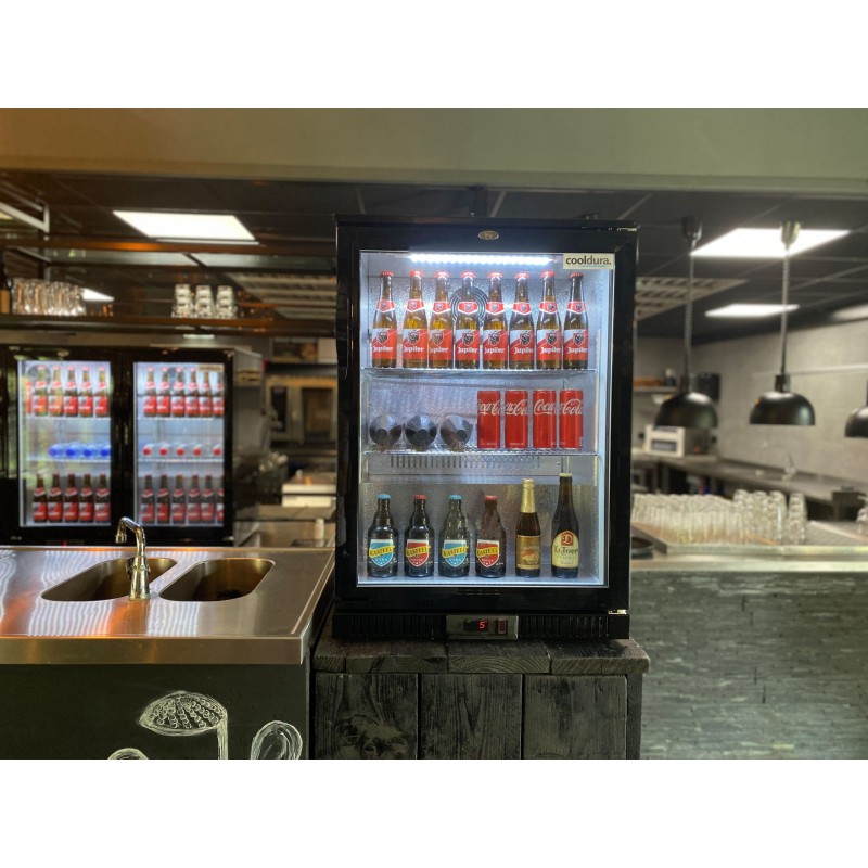 Veba - Réfrigérateur de bar avec 1 porte vitrée