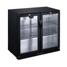 Veba - Réfrigérateur de bar avec 2 portes vitrées