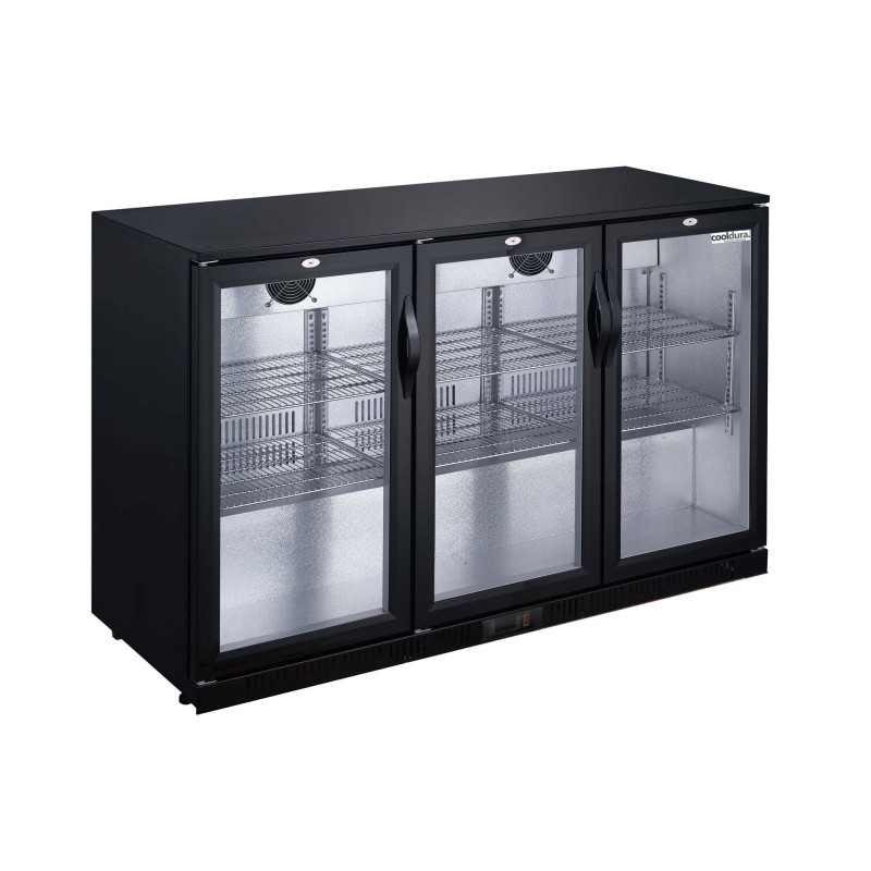 Veba - Réfrigérateur de bar avec 3 portes vitrées