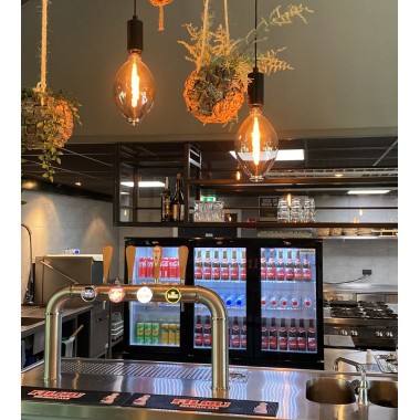 Veba - Réfrigérateur de bar avec 3 portes vitrées