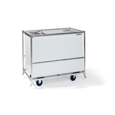 Veba - Chariot pour réfrigérateur coffre