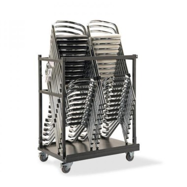 Veba - Universal chariot de transport universel pour toutes les chaises et tabourets de bar empilables