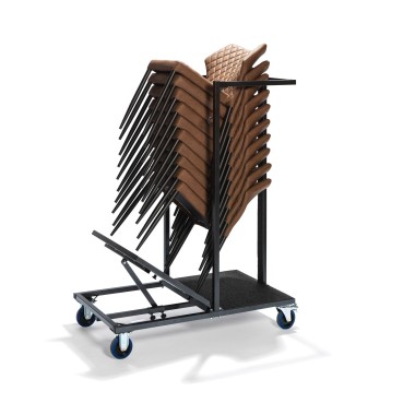 Veba - Uni Stack chariot de transport universel pour toutes les chaises et tabourets de bar empilables