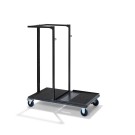 Veba - Uni Stack chariot de transport universel pour toutes les chaises et tabourets de bar empilables