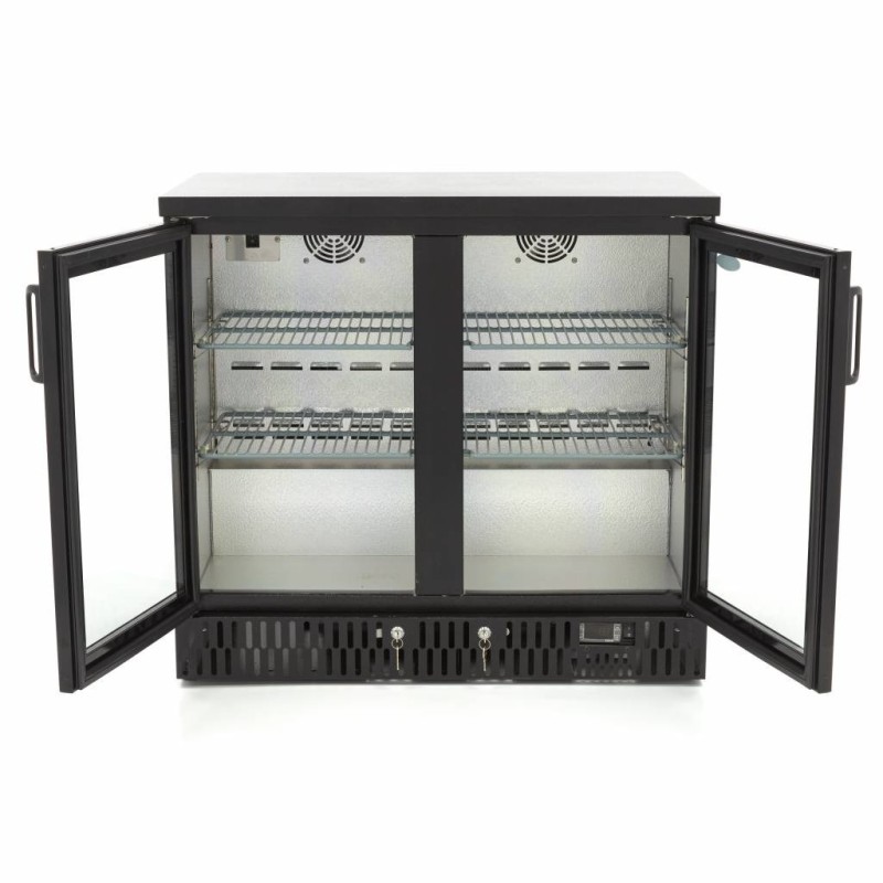 Maxima - Arrière bar - 227L - 2 portes  - 4 étagères