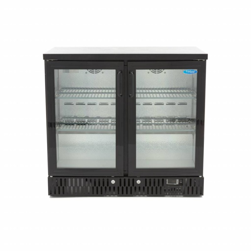 Maxima - Arrière bar - 227L - 2 portes  - 4 étagères