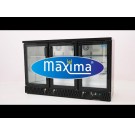 Maxima - Arrière bar - 227L - 2 portes  - 4 étagères