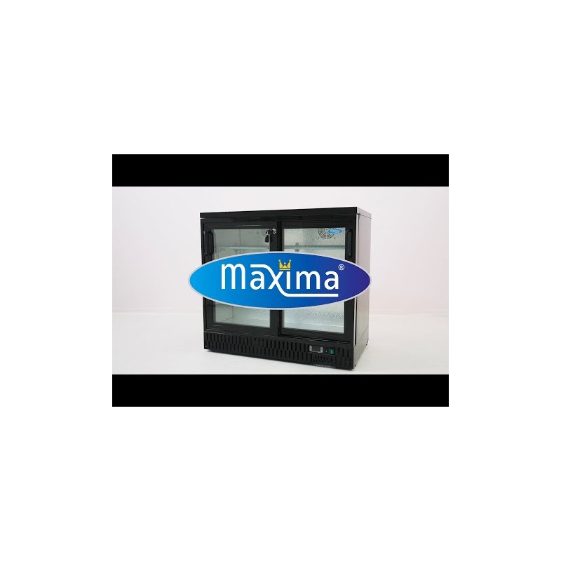 Maxima - Frigo à boissons - 341L - 3 portes  - 6 étagères