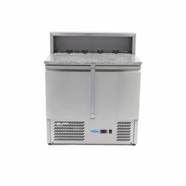 Maxima - Réfrigérateur pizza  - 90cm -  5 bacs GN 1/6