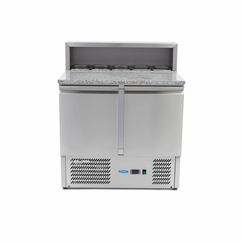 Maxima - Réfrigérateur pizza  - 90cm -  5 bacs GN 1/6