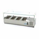 Maxima - Saladette de comptoir - 120cm -  4 bacs GN 1/3