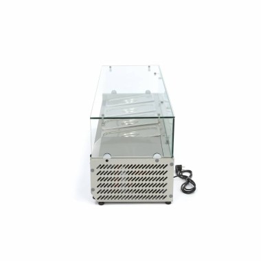 Maxima - Saladette de comptoir - 120cm -  4 bacs GN 1/3