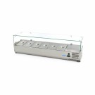 Maxima - Saladette de comptoir - 150cm - 6 bacs GN 1/3