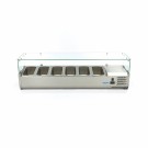 Maxima - Saladette de comptoir - 150cm - 6 bacs GN 1/3