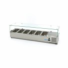 Maxima - Saladette de comptoir - 150cm - 6 bacs GN 1/3