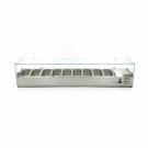Maxima - Réfrigérateur de préparation  - 200 cm -  9 bacs GN 1/3