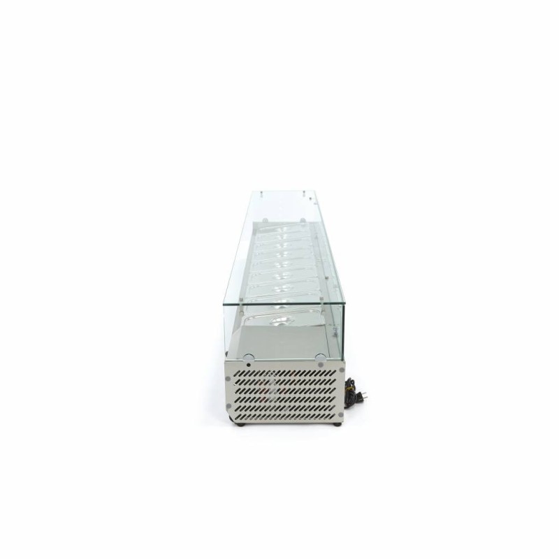 Maxima - Réfrigérateur de préparation  - 200 cm -  9 bacs GN 1/3
